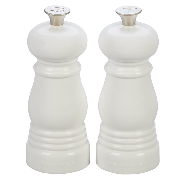 Set de molinillos de sal y pimienta Le Creuset Petite White, 5 x 2 cm