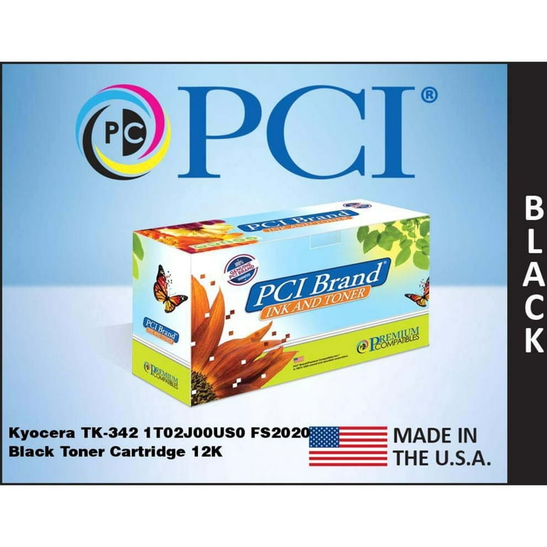Kyocera TK-342 Original Toner Cartridge - Laser - Standard Yield - 12000 Pages - Black - 1 Each Kyocera TK-342 Original Toner Cartridge - Laser - Standard Yield - 12000 Pages - Black - 1 Each