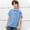Sky Blue, variant on Youth Polo Shirts for Boys Short Sleeves Sky Blue Button down Shirt Boys Collared Shirt Boys Uniform Shirts Tshirt Boys 13-14 Years