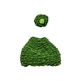 thumbnail image 2 of Handmade Crochet Porch Waterfowl Outfit Cute Colorful Knitted Attire, 23 Inch Yard Bird Statue Patio Outdoor Decoration, Removable Festive Costume for Garden Porch Display, 2 of 6