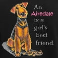 thumbnail image 3 of CafePress - Airedale Terrier Lover Women's Dark Pajamas - Women's Short Sleeve Print T-Shirt and Pants Dark Cotton Pajama Set, 3 of 7