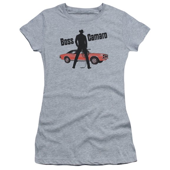 Chevrolet - Boss - Juniors Teen Girls Cap Sleeve Shirt - XX-Large
