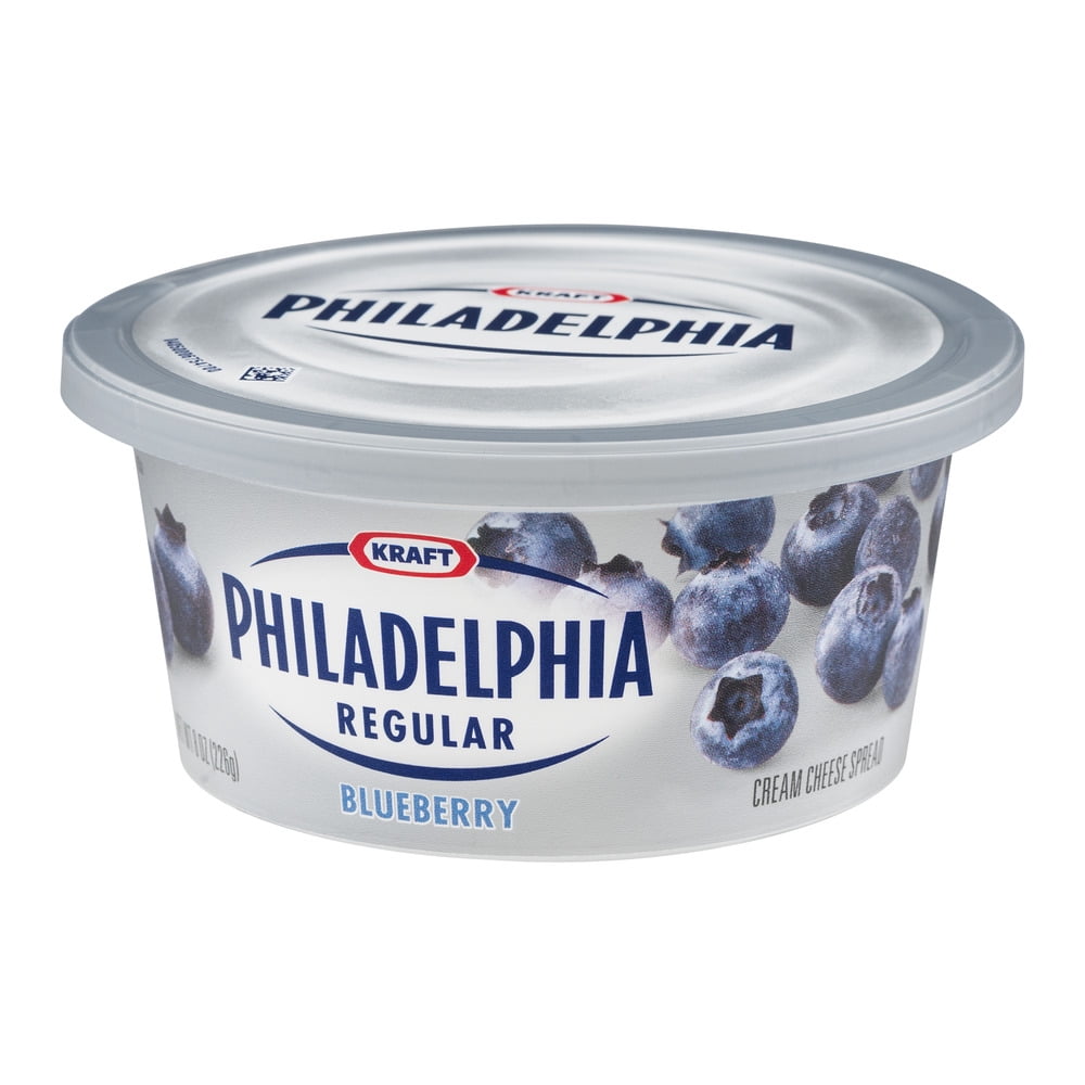 Philadelphia Blueberry Cream Cheese Spread, 8 oz - Walmart.com