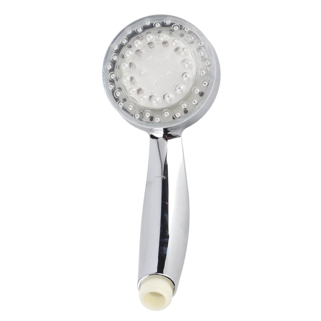 Cabezal de ducha LED con 3 colores que cambian de luz y sensor de temperatura para baño