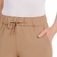 thumbnail image 4 of Hilary Radley Ladies' Pull-On Pants with Pockets, Portobello Small, 4 of 4