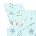 thumbnail image 3 of Disney Frozen Elsa Princess Anna Olaf Toddler Girls Romper Toddler to Big Kid, 3 of 5