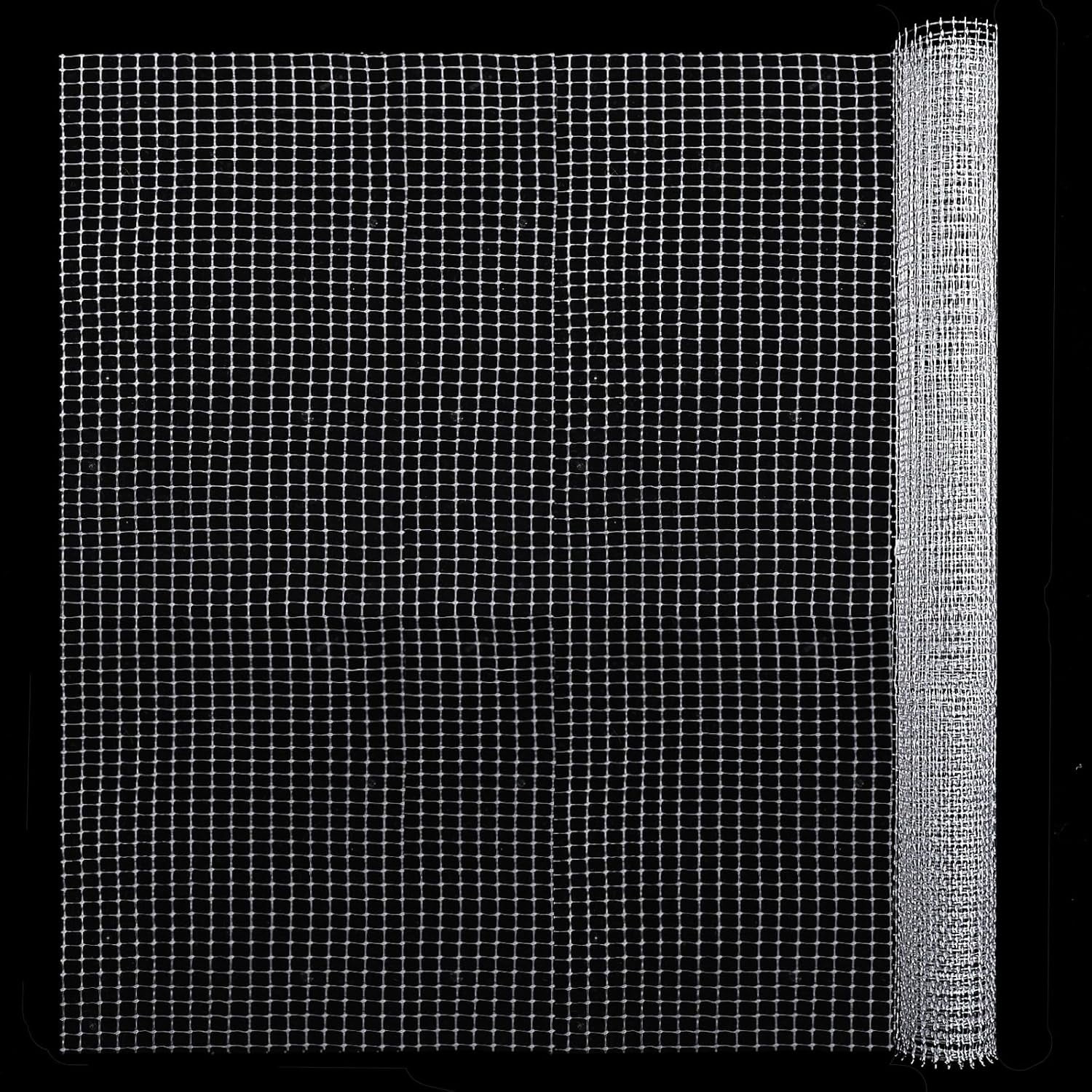 Clear Mesh Netting Material, Aquarium Mesh Lid 3.3 x 5 Feet Fish Tank Cover Screen Hood Net for Fish Tank Lid Aquarium Top Cover