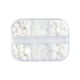 thumbnail image 1 of Blanco 3D Acrílico Flor Uñas Encantos Auroras Camelia Uñas Artes Joyería Acrílico Resina Flores Diseño Elegante boda de uñas Encantos para DIY Uñas Decoraciones Accesorios, 1 of 8