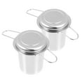 Yongwei Tea Basket 2 Sets Tea Infusers Tea Filters Stainless Steel Tea