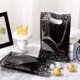 thumbnail image 5 of Bolsas de regalo Party Favor Pasimy, color negro y plateado, 17 x 25 cm (50 unidades), 5 of 7