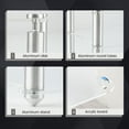 thumbnail image 4 of KGUSS desktop Mini 3-Layer Transparent Black Acrylic Audio Component Rack, 4 of 7