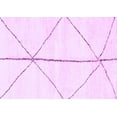 thumbnail image 1 of Ahgly Company Indoor Rectangle Solid Purple Modern Area Rugs, 8' x 12', 1 of 4