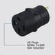 thumbnail image 3 of Adaptador De Corriente NEMA TT-30P A 14-50R, Enchufe Estadounidense Reforzado 125V 30Amp A 50Amp RV Adaptador De Corriente Macho A Hembra Para Uso En Exteriores, 3 of 8