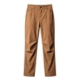 thumbnail image 5 of Hvogkswy Outdoor Hiking Pants Women, Solid Color Straight Leg Cargo Pants Loose Lightweight Casual Breathable Travel Pants with Pockets, 5 of 9