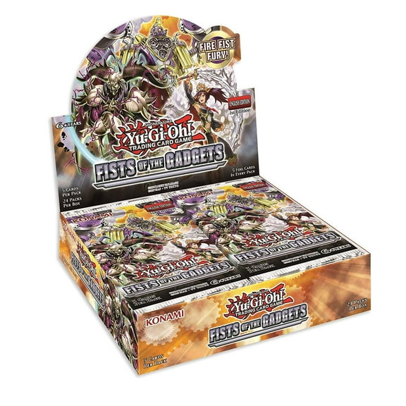 Yu-Gi-Oh! TCG: Fists of The Gadgets Booster Display (24)