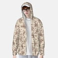 thumbnail image 2 of Balery Cowboy Sitting On Cow Back Sudadera ligera de manga larga con capucha y protección solar UPF 50+ para hombre y mujer, ideal para pesca y running-3X-Large, 2 of 7