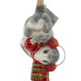 thumbnail image 3 of Noble Gems Hanging Christmas Possum Glass Ornament NB1581, 3 of 3