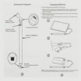 thumbnail image 3 of Active Stylus Pen Compatible for iOS&Android Touch Screens, Pencil for iPad with Dual Touch Function,Rechargeable Stylus for iPad/iPad Pro/Air/Mini/iPhone/Cellphone/Samsung/Tablet Drawing&Writing, 3 of 3