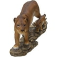 thumbnail image 2 of Safari African Lion Queen Lioness With Cub Family Statue 11"L Animal Collectible, 2 of 6