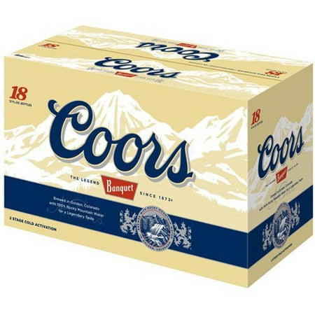 Coors Banquet Beer, 18 pack, 12 fl oz