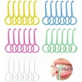 thumbnail image 1 of ERNITES 30 Pcs Aligner Removal Tool, Retainer Remover Tool Aligner Tooth Hook Invisible Braces Remover Braces Remover Hook, Aligner Kits for Removing Braces, Tooth Cleaning, Oral Care (5 Colors), 1 of 7