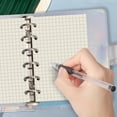 thumbnail image 4 of A7 Refill,Pocket Notebook Inserts, Grid 6 Hole Paper for Filofax, Square Matrix 100gsm Thicker Paper for Refillable 6 Rings Binder Agenda, 4.84 x 3.23'', Harphia, 4 of 4