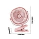 thumbnail image 3 of Fiudx Ventilador Recargable con Clip, Miniventilador Portátil de 3 Velocidades, Silencioso, Ideal para Acampar Al Aire Libre, Oficina En Casa, Viajes y Diseño Elegante., 3 of 6