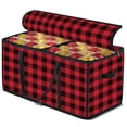 thumbnail image 1 of Caja de almacenamiento para adornos navideños ZOBER Stores 128 adornos, 1 of 8