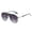 Black Tort Dual Grey, variant on Oversized Aviator Sunglasses UV400 Protection Unisex Plastic Metal Frame Shades