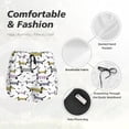 thumbnail image 6 of Haiem Dachshund Dog Puppy Women's 2 in 1 Running Shorts - Lightweight Athletic Workout Gym Yoga Breathable Sports Shorts Liner with Phone Pockets-, 6 of 9