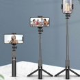 thumbnail image 4 of Palo Selfie para teléfono móvil, soporte para transmisión en vivo, cámara portátil Bluetooth, trípode de suelo portátil antivibración, todo en uno, 4 of 5
