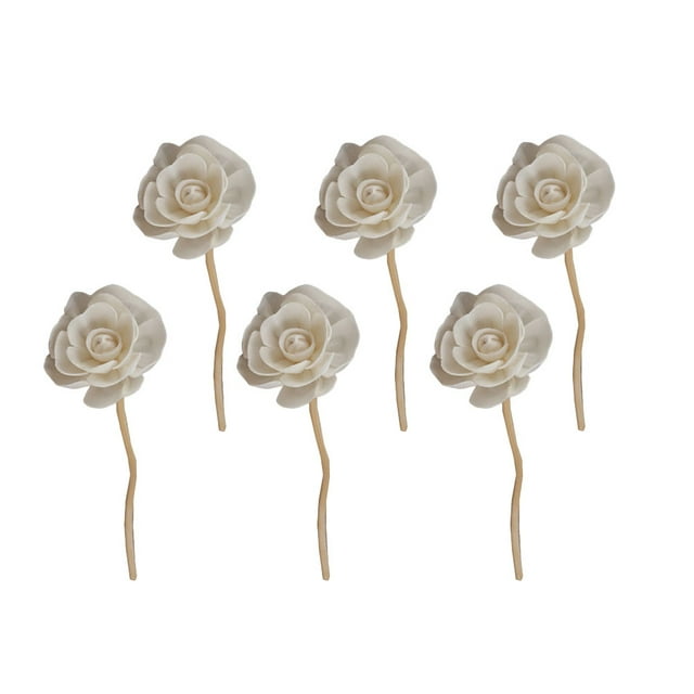 MasteelfCA 6pcs Aromatherapy Rattan Sticks Aromatherapy Accessories Flower Rattans