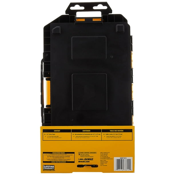 Stanley Tools 7515166 DWMT73815 0.5 in. Drive Socket Set Walmart