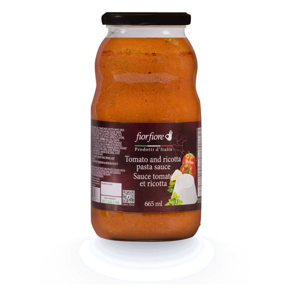 Fiorfiore Sauce pour pâtes tomates et ricotta 665ML 665 ML