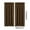 Brown, variant on Thermal Blackout Curtain Energy Saving Room Darkening Drape Scandinavian Mint Green 38x84 Inches 2 Panels