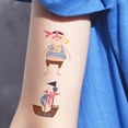 thumbnail image 2 of 16 Sheets Waterproof Face Sticker Funny Cartoon Pirate Treasure Bag Stickers Activity Sticker Body Art Make Up Tools, 2 of 8