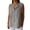 Gray(Tank Tops), variant on GUACER Sleeveless Blouses for Women Fashion Round Neck Button Loose Fit Tank Tops