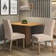 thumbnail image 2 of Juego de Comedor Madesa Manu Mesa Tablero de Madera con 2 Sillas Marrón/Imperial, 2 of 5
