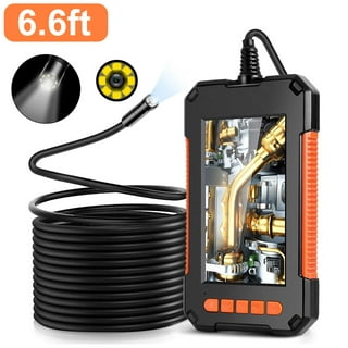 TSV 3.3ft USB Endoscope, Snake Inspection Camera, Waterproof Borescope,  Type-C Scope Camera with 6 LED Lights, Compatible with Android System 