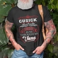 thumbnail image 3 of Cusick Blood Runs Through My Veins Unisex TShirt, 3 of 6