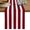 Red, White, Burgundy, variant on Pink Striped Table Runner 90 Inches Long,Modern Simple Abstract Stripes Lines Cotton Linen Table Runners Dresser Scarves,Decorative Fabric Tabletop Scarf Furniture Cover for Home Dinner Party 13"x90"