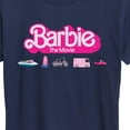 thumbnail image 3 of Barbie the Movie - Barbie Transportaion Vehicles - Women's Short Sleeve Graphic T-Shirt, 3 of 5