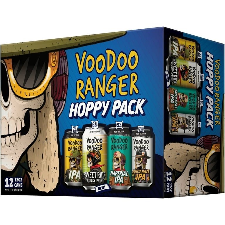 Voodoo Ranger Hoppy IPA Variety Pack 12 pk, 12 fl oz cans, 9.5
