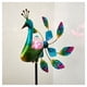 thumbnail image 4 of Bewildely Luz decorativa Solar molino de viento alivio del estrés viento Spinner estaca lámpara pantalla de bola paisaje de césped decoración Jardín y Patio, 4 of 6