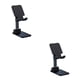 thumbnail image 1 of Bearachild Soporte para teléfono móvil telescópico plegable de diseño ergonómico soporte antideslizante para teléfono móvil ajustable en ángulo de negro 2piezas, 1 of 5