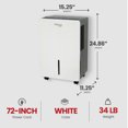 thumbnail image 3 of SoleusAir Soleus Air 70 Pint Dehumidifier (Certified Refurbished), 3 of 7