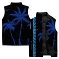 thumbnail image 4 of Chaqueta sin mangas de invierno para hombre, chaleco con estampado de serpiente de terror en 3D, para deportes al aire libre, ciclismo, ocio, chaqueta de moda para hombre, cortavientos, 4 of 5