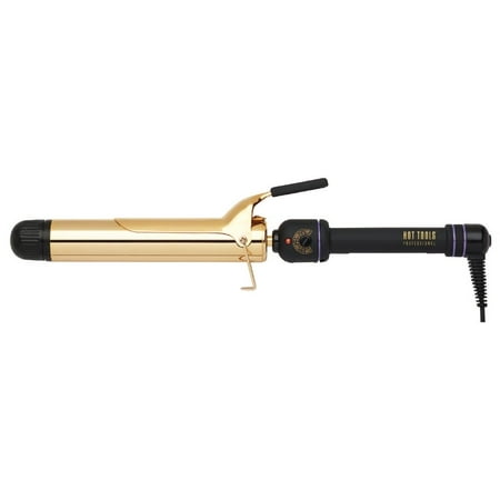 Hot Tools 1-1/2” Curling Hair Iron with EXTRA LONG 24 K Gold Plated Barrel, Heats Up To 430° F, Extra Long 8 Ft Tangle Free Cord