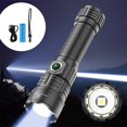 thumbnail image 1 of Hot6sl Ofertas de La Semana Linterna de Luz Blanca Fuerte de 30 W, Tipo C, Estuche de Carga, Luz Led, Exterior Iluminado de Largo Alcance y Alta Potencia con Batería, 1 of 6
