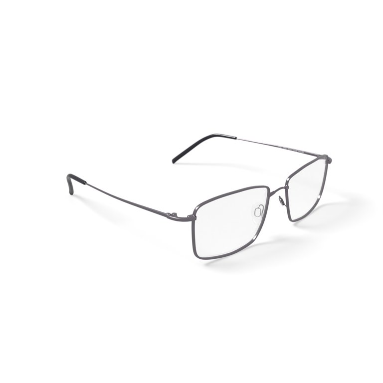 ショパール メガネ F-Titanium 53◻︎17 135 VCH840J Square Glasses for Men Women Light Titanium Browline